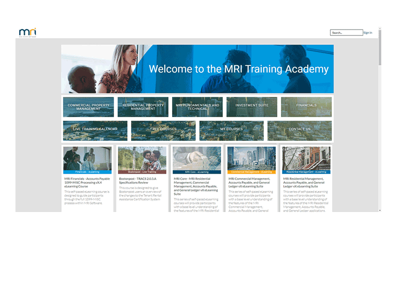 What’s new in the MRI Training Academy - MRI Software