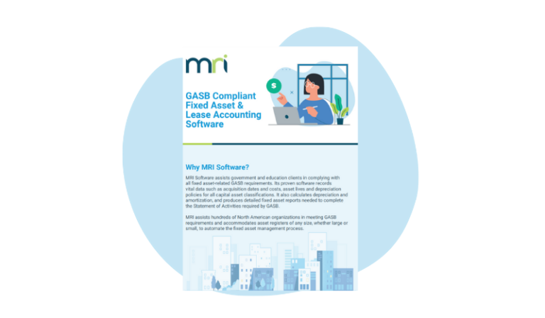 GASB Compliant Fixed Asset & Lease Accounting Software - MRI Software